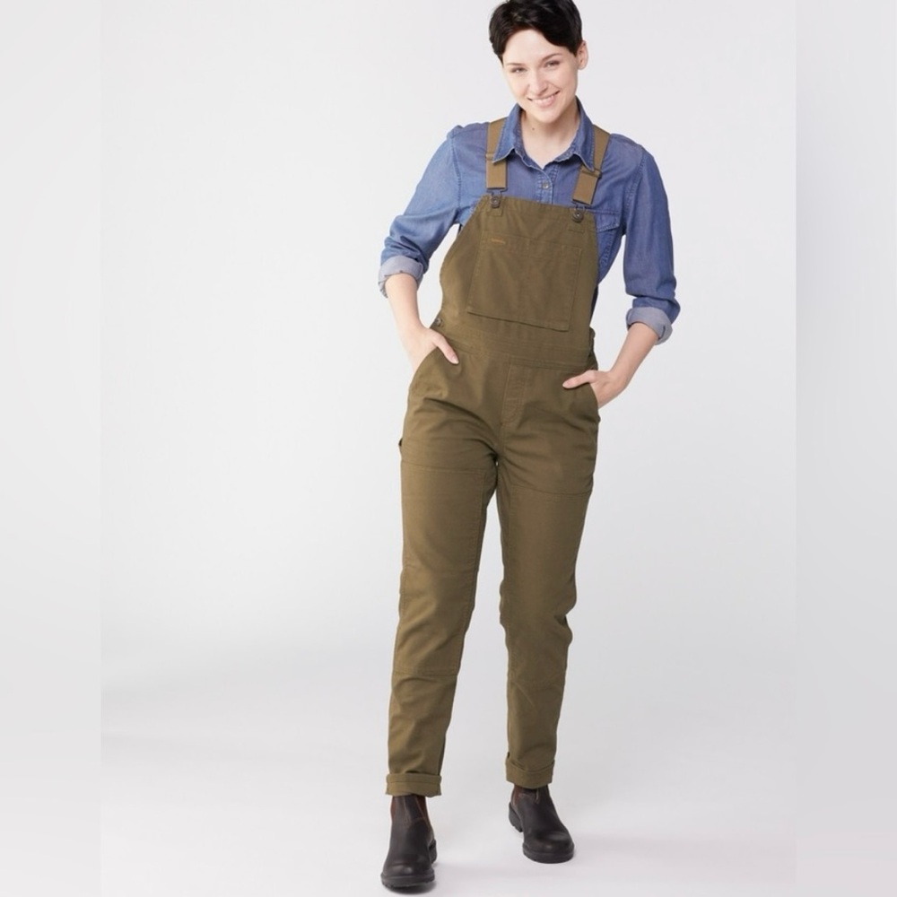 REI trailsssmith green overalls
